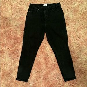 Black Curvy Fit Skinny Jeans